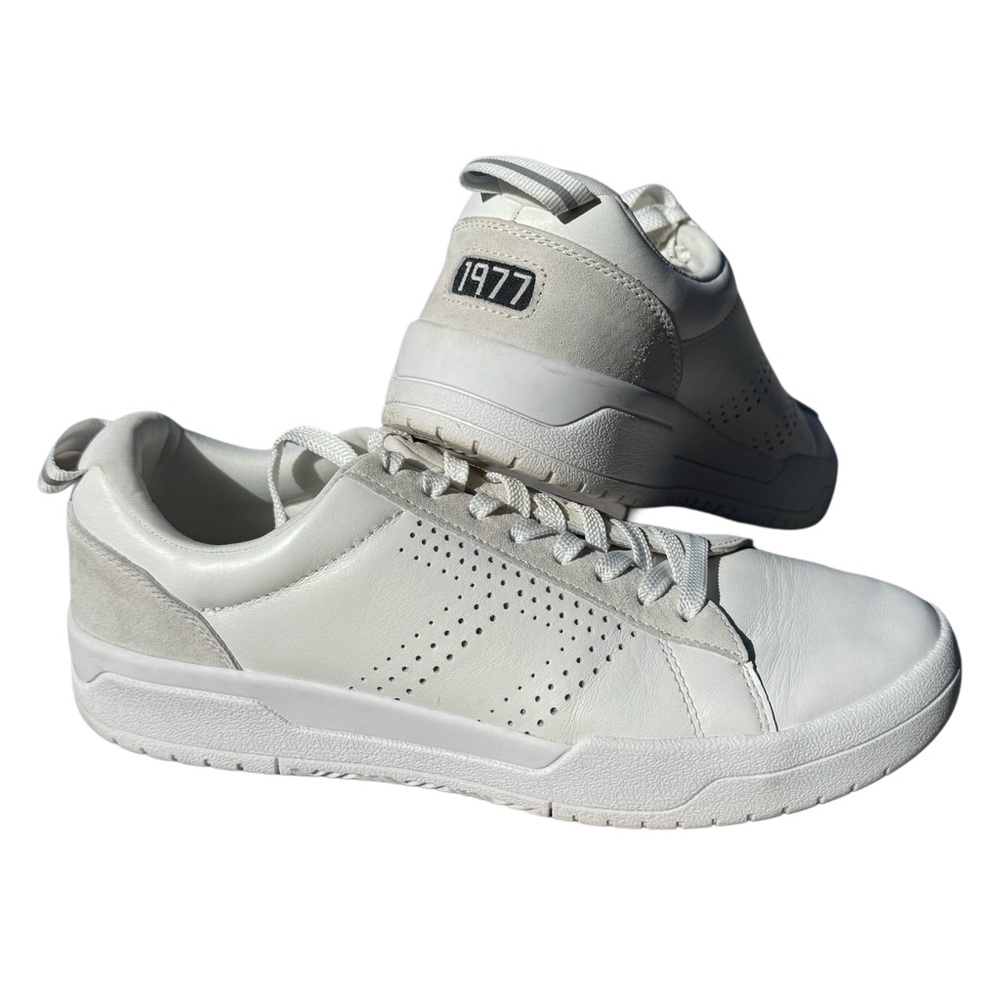 Le Tigre Women’s Tompkins 1977 White Leather Court Sneaker Athleisure Comfort - Picture 12 of 16